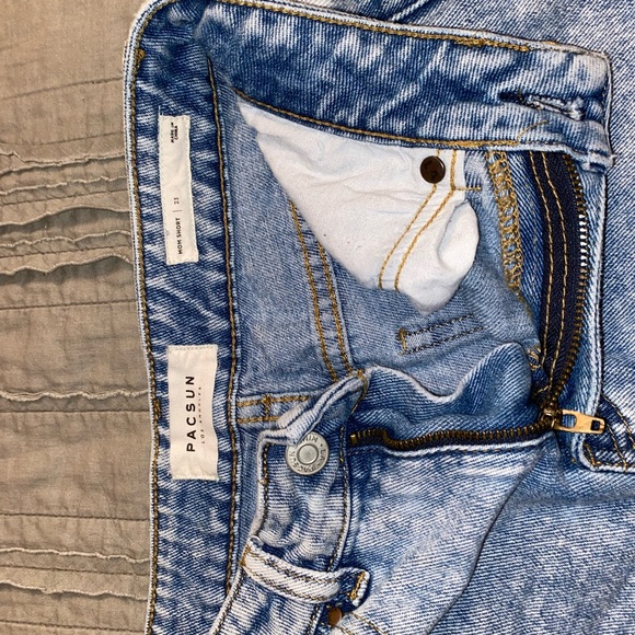 PACSUN Jean shorts blue wash - Picture 6 of 10